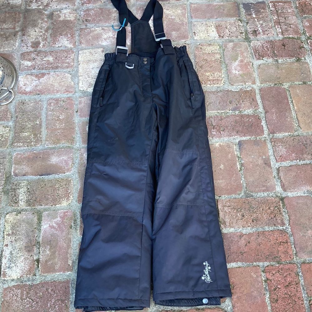 Weatherproof 32 Degrees Black Snow Pants Juniors 14/16